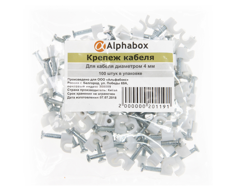 Крепеж Alphabox R-4 (100шт)