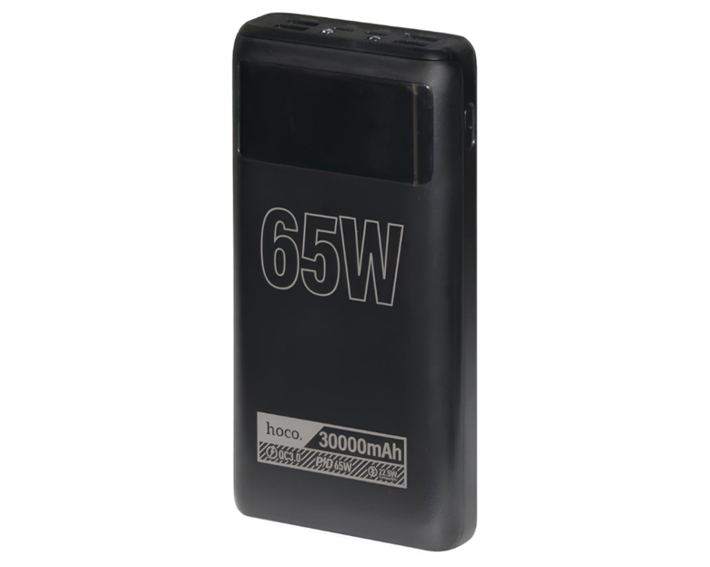 Аккумулятор портативный Hoco DB81 65W/30000mAh черный