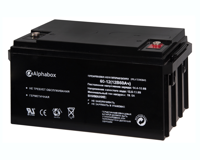 Аккумулятор Alphabox GSLAB 12V/60Ah