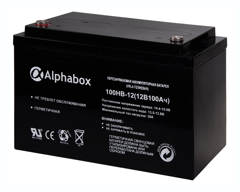Аккумулятор Alphabox GSLAB 12V/100Ah