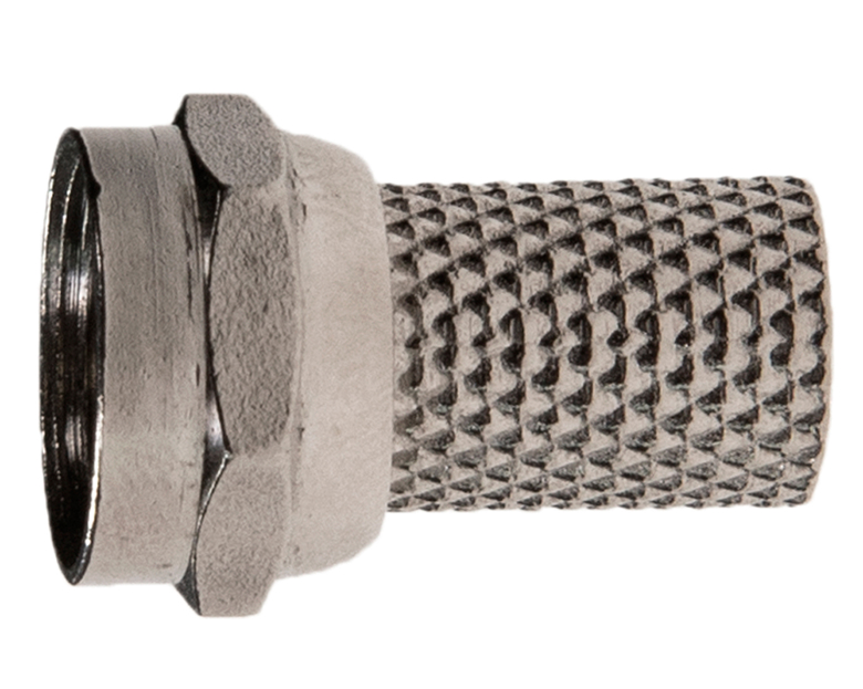 Коннектор F 20мм латунь (100шт)