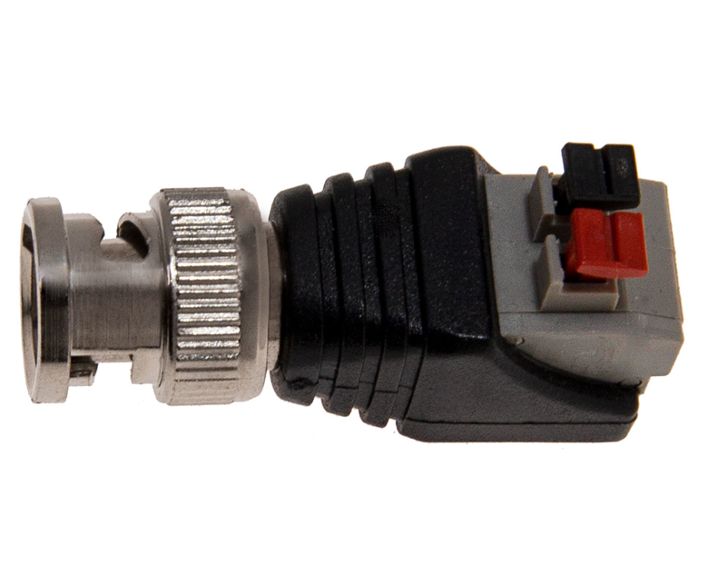 Коннектор BNC папа-клеммы (100шт) зажим.