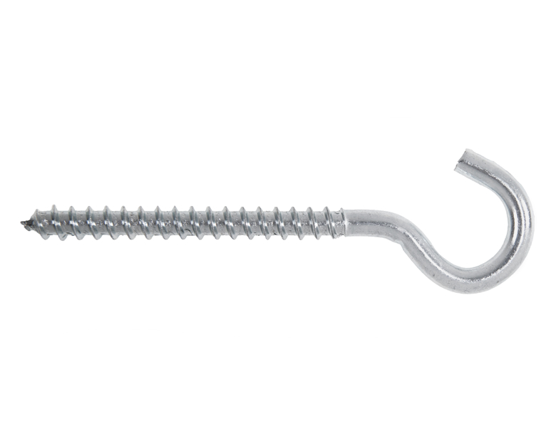 Саморез с полукруглым крюком 6*80