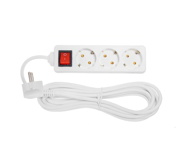 Сетевой удлинитель Alphabox 3 розетки 5m APS-305