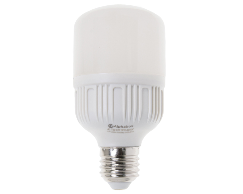 Лампа светодиодная Alphabox AL-T60 E27 12W 4000K