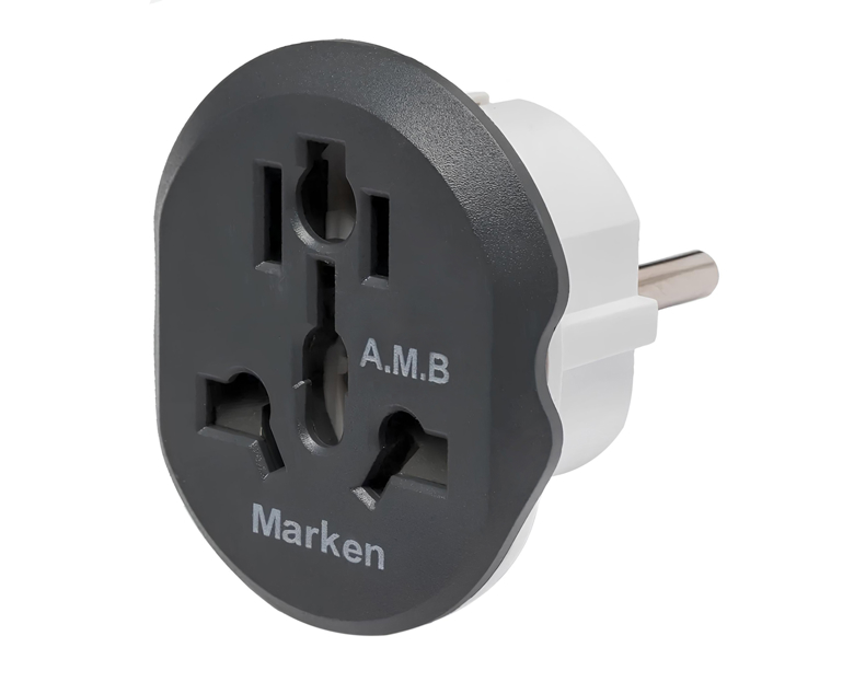 Переходник Вилка электрическая 220В Marken (Американка)