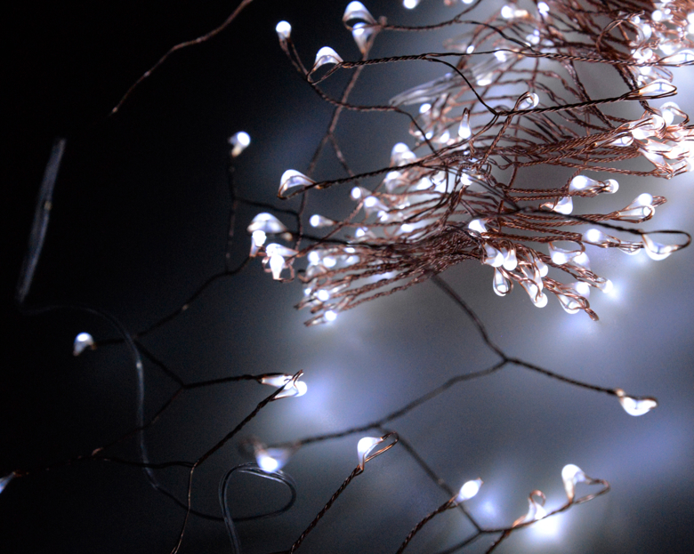 Гирлянда уличная AG-5M200B-W1.5w/m 5m