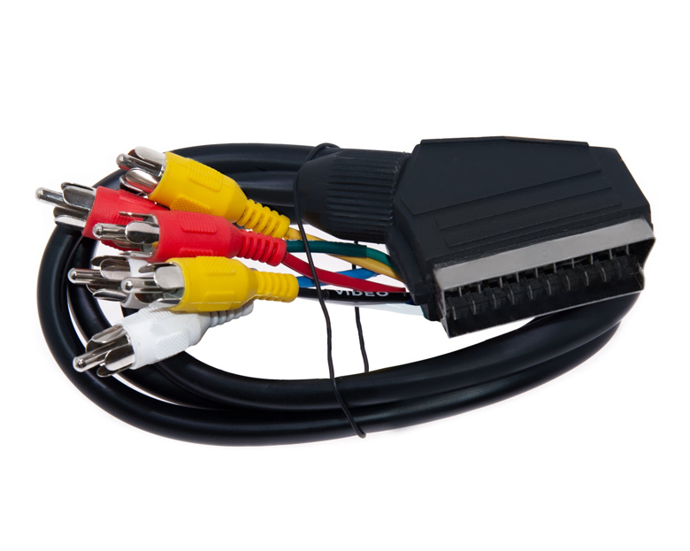 Кабель SCART-6RC