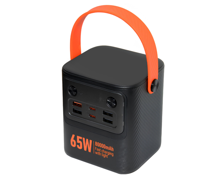 Аккумулятор портативный Hoco J152A 65W/80000mAh черный