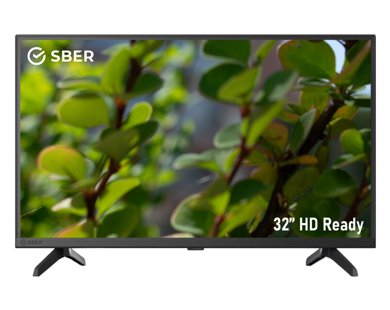 Телевизор Sber SDX 32H2012B, 1366*768, HD Ready черный