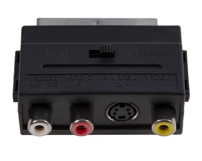 Переходник SCART-3RCA (переключатель)