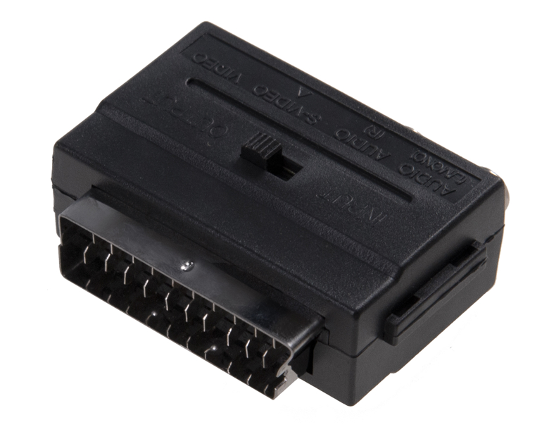 Переходник SCART-3RCA (переключатель)