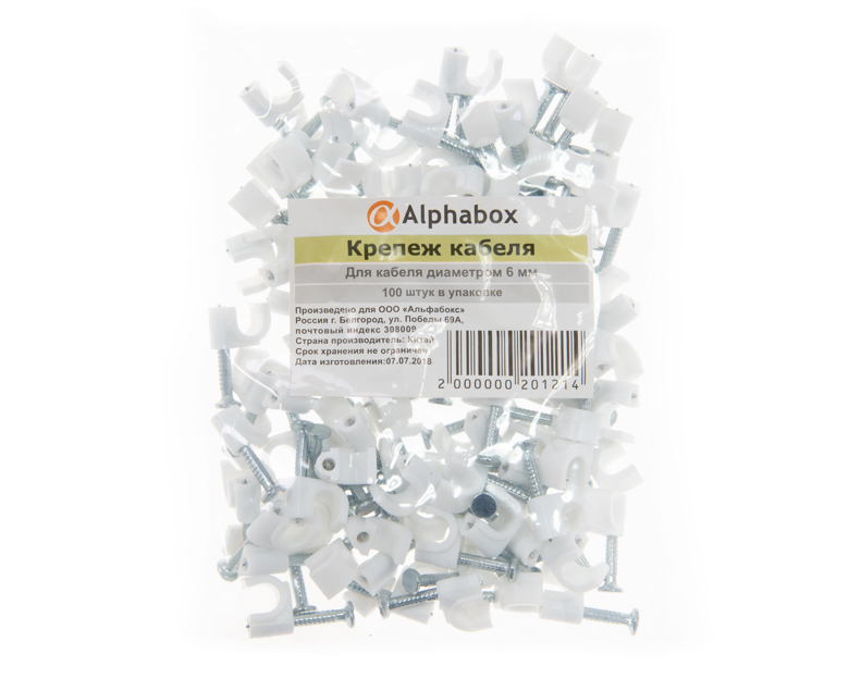 Крепеж Alphabox R-6 (100шт)
