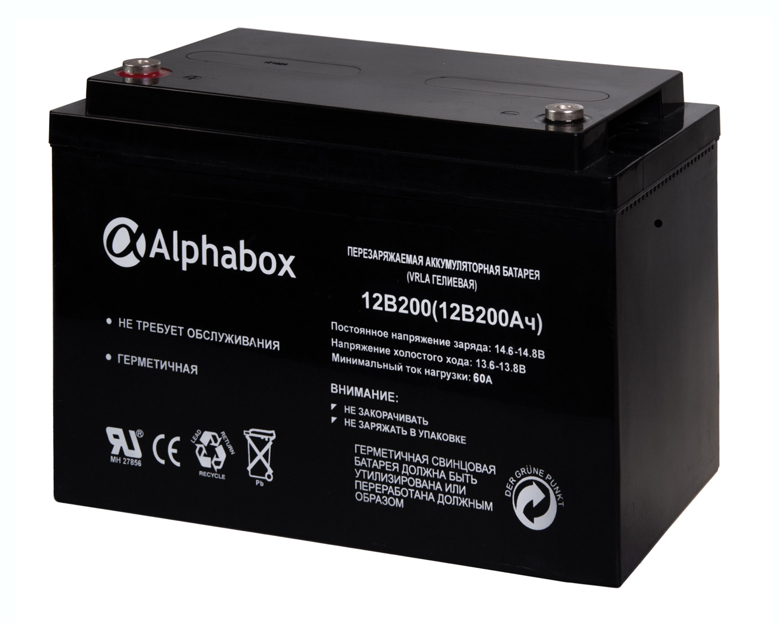 Аккумулятор Alphabox GSLAB 12V/200Ah