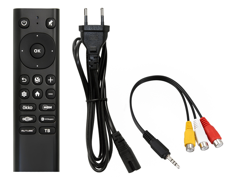 Телевизор Sber SDX 32H2124 черный 1366*768, HD Ready